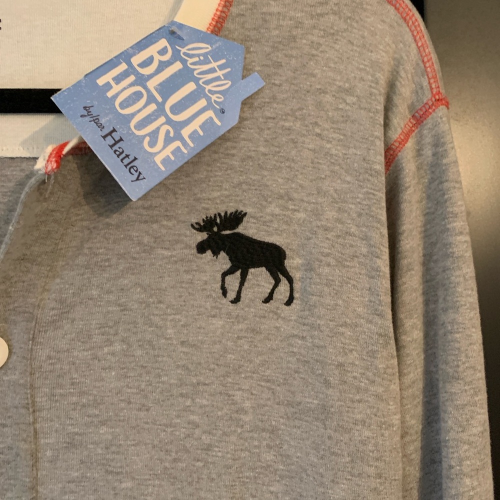 Little Blue House Mens One Piece Pajama - Picture 5 of 8